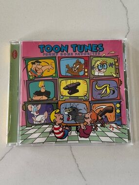 Warner Bros. Toon Tunes CD - Pink & Multicolor Cover